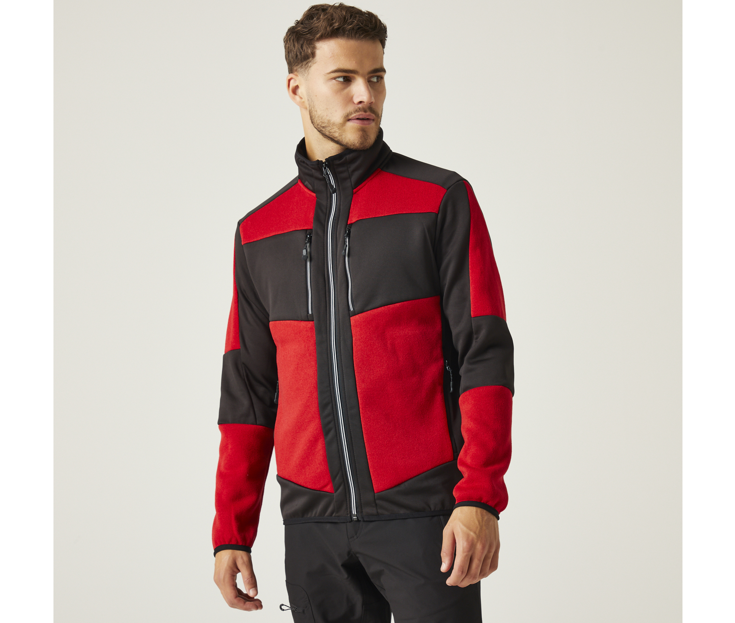 E-VOLVE KNIT EFFECT STRETCH MIDLAYER