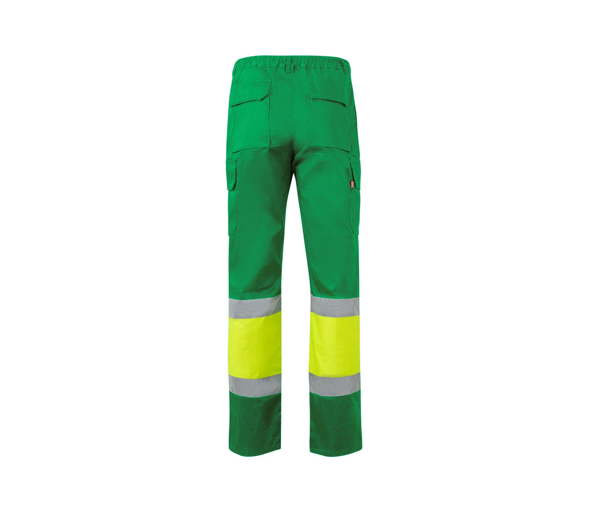 PANTALON BICOLORE MULTIPOCHES