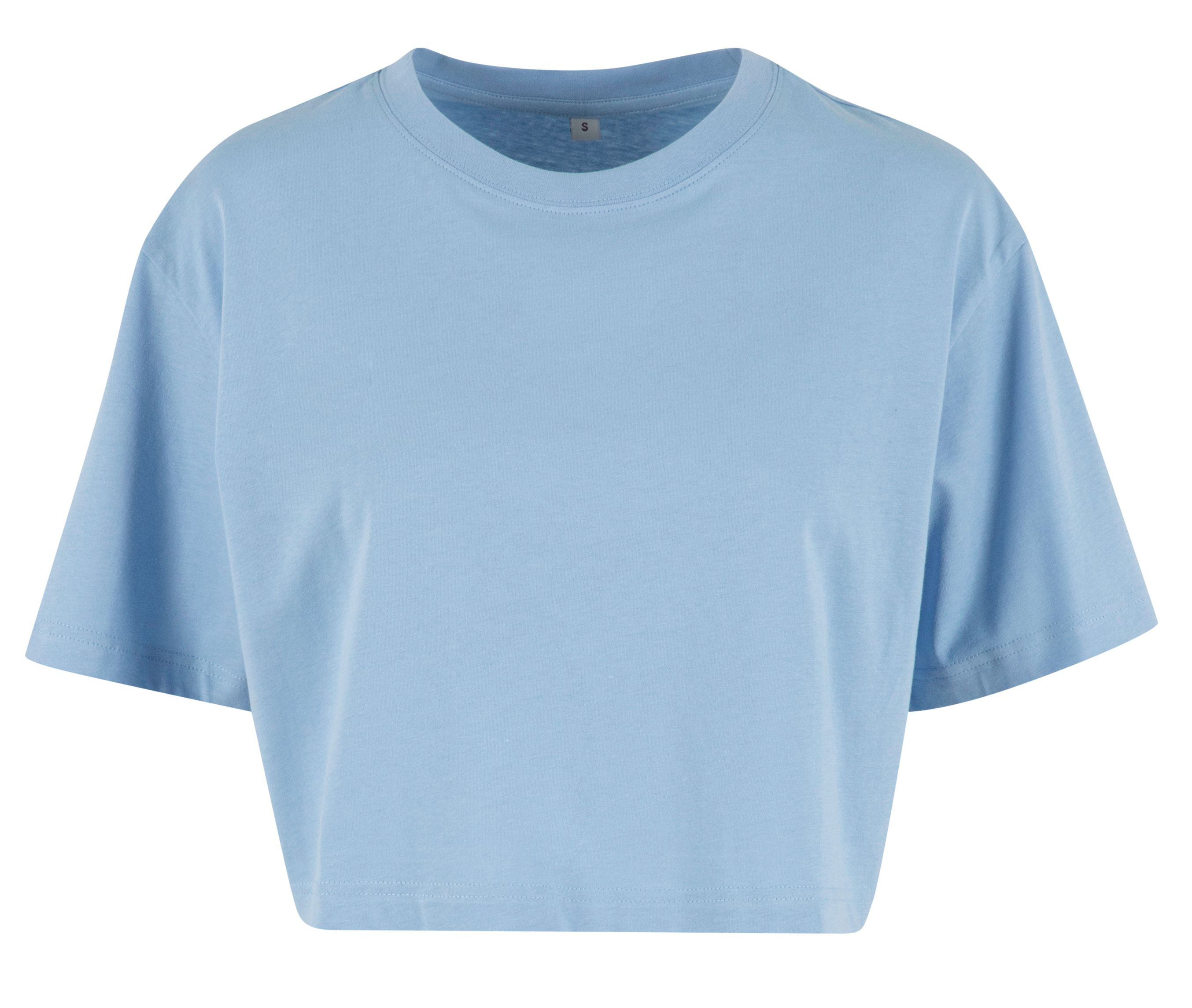 LADIES SHORT OVERSIZED TEE