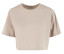 LADIES SHORT OVERSIZED TEE